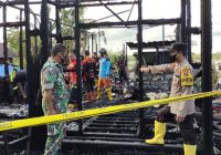 Terungkap Penyebab Kebakaran di Desa Sei Anyar Tabalong, Polisi Datangi Lokasi