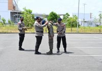 1 SSK Pasukan Brimob Polda Kalsel Tugas di Papua Kembali ke Bumi Antasari