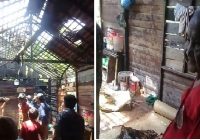 Nini Maimunah Tercenung Melihat Bagian Rumahnya yang Hangus di Desa Kaliukan Astambul