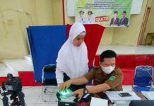 118 Siswa SMKN 1 Simpang Empat Tanah Bumbu Ikuti Perekaman E-KTP