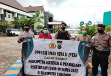 Hari Keempat Operasi Aman Nusa II Intan Polres Tabalong, Sisir Pasar dan Pelayanan Publik
