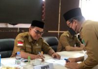 Kepala SKPD Pemkab Tanah Bumbu Tandatangani Pakta Integritas