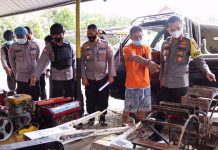 Resahkan Warga, Polres Tabalong Sudah Amankan Para Tersangka Pencuri Mesin Traktor