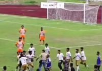Lagi, Asisten Wasit Dikeroyok Pemain Bontang City di Laga Liga 3
