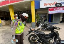 3 Motor Ditahan Saat Razia Knalpot Brong di Katingan Kalteng