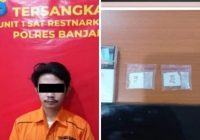 Miliki 2 Paket Sabu 0,46 Gram, AOR Diamankan Satres Narkoba Polres Banjar