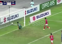 Leg 2 Final Piala AFF 2020 : Menit ke-6, Tendangan Ricky Kambuaya Robek Jala Gawang Thailand