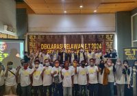 Relawan Deklarasikan Barisan Erick Thohir se Kalselteng untuk Pilpres Tahun 2024