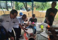 Dapur Umum di Kantor Camat Simpang Empat Sediakan 2 Ribu Nasi Bungkus Setiap Makan Pagi, Siang dan Malam