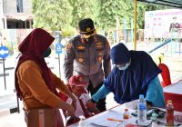 Kapolres Minta Jajaran Kapolsek Koordinasi dengan Sekolah Agar Muridnya Divaksin