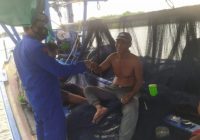 Cuaca Buruk, Binmas Perairan Sat Polair Polres Tanah Laut Kalsel Turun Himbau Nelayan Asam-Asam