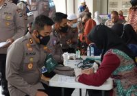 Kapolres Banjar dan Jajaran Vaksinasi Covid-19, Booster