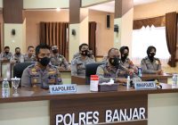 Pesan Kapolres Banjar Kepada Anggotanya, Ikut Seleksi Sekolah Inspektur Polisi