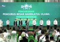 Presiden Jokowi dan Wapres Maruf Amin Saksikan Pengukuhan Pengurus PBNU 2022-2027