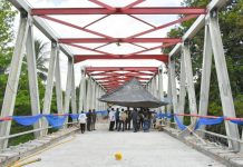 Komisi III DPRD Kalsel Monitoring Pembangunan Jembatan di Balangan