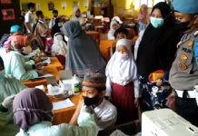 Buruan! Polresta Banjarmasin Gelar Vaksinasi Anak di Tiga Lokasi, Ada Doorprize Sepeda