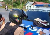 Polres Katingan Tindak Tegas Pengendara Gunakan Knalpot Brong