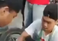 Aksi Heroik Anggota Polisi Pekanbaru, Terkilir Tabrak Motor Dua Jambret