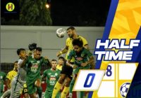 Paruh Waktu, Barito Putera Vs PSS Sleman Imbang Skor Kacamata