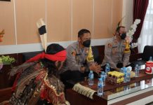 Terima Barisan Pertahanan Masyarakat Adat Dayak, Ini Permintaan Kapolresta Banjarmasin