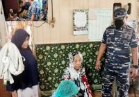 Lanal Banjarmasin Sasar Warga KS Tubun Gang Tenteram Disuntik Vaksin