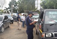 9 Kendaraan Angkutan Terjaring Razia Gabungan Dishub Tanah Laut