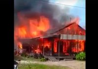 4 KK Terdampak Kebakaran di Desa Danda Jaya Rantau Badauh Batola
