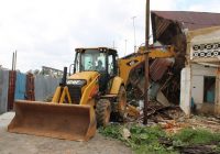 Bangunan di Lahan Eks Pasar Bauntung Banjarbaru Dibuldozer Rata dengan Tanah