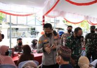 Kapolresta Banjarmasin Pastikan Anak-Anak Peserta Vaksinasi Bisa Dapatkan Hadiah Motor
