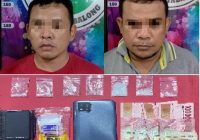 Satres Narkoba Polres Tabalong Ringkus Bantat dan Inyong, Diduga Satu Jaringan