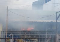 Geger Kebakaran di Warung Makan Nikmat Sungai Paring Martapura