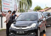 Polres Tabalong Kembali Razia Vaksin Pengendara, Pengemudi R4 Tak Luput dari Pemeriksaan