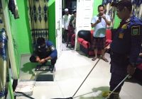 Mahmudah Kaget Ada Ular Masuk Rumahnya di Sekumpul Martapura