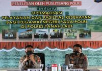 Ada Apa?, Puslitbang Polri Teliti Layanan dan Fasilitas Kesehatan Bagi Anggota Polres Tanah Laut
