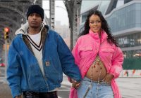 Penyanyi Rihanna Hamil Anak Pertama dengan Rapper ASAP Rocky, Pamer Perut Gendut