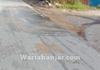 BREAKING NEWS Laka Lantas Thunder vs Tangki, Korban Meninggal Dunia di Jalan Pasir Mas Banjarmasin