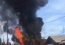 BREAKING NEWS Kebakaran di Kuin Cerucuk Banjarmasin