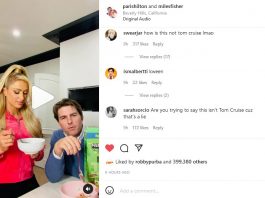 Paris Hilton Bikin Heboh Posting Video Makan Sereal Bareng Tom Cruise Palsu, Bikin Netizen Tertipu