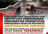 Pemulung di HSS Dapat Restorative Justice, Jaksa Agung Muda Pidana Umum Beberkan Alasannya