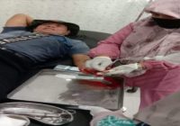 Pambakal di Kabupaten Banjar Kena Bacok, Jari Tengah dan Telunjuk Luka Sampai Ketulang