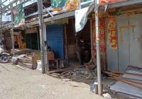 Usai Temui Wakil Wali Kota Senin Malam, Pagi Harinya Petugas Tetap Tertibkan Bangunan Eks Pasar Bauntung Banjarbaru
