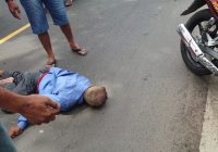 Punimin Alami Sejumlah Luka Usai Alami Laka Tunggal di Tambak Anyar Ulu Akibat Tabrak Lubang di Jalan Rusak