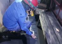 Ular Meliuk di Kandang Burung Milik Rusli, Tim Rescue DPKP Sektor Gambut Berhasil Evakuasi