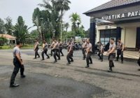 Polres Tabalong Latih Satpam Mahir Gunakan Tongkat Hingga Borgol