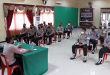 Wakapolres Minta Jajaran Propam Tabalong Tingkatkan Mitigasi Pencegahan Pelanggaran Anggota