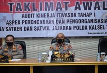 Kapolda Kalsel Mengharapkan Pelaksanaan Audit Kinerja Mampu Memberikan Solusi