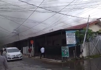 Saksi Sebut Ada Suara Ledakan Keras Lalu Muncul Asap Tebal, Kebakaran di Aspol Bina Brata Banjarmasin