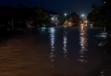 Banjir di Desa Ranggang Takisung Berangsur Turun Namun Hujan Masih Turun
