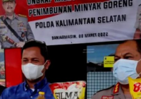 Ditreskrimsus Polda Kalsel Bongkar Penimbunan Minyak Goreng di Sebuah Gudang di Lingkar Selatan