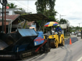 Dukung Akses ke IKN, BPJN Kalsel Perbaiki Ruas Jalan Pantai Hambawang Hingga Batas Kota Tanjung